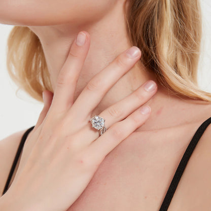 💖(LAST DAY SALE - 80% OFF) LUMIVO™ Magnetology Moissanite Diamond Ring 💍