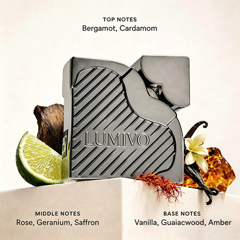 Turn Heads and Ignite Her Desire with Two Sprays of LUMIVO Hypnotism Cologne