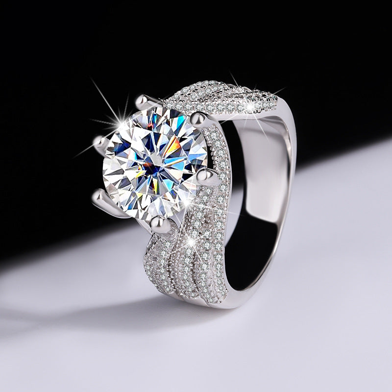 💖(LAST DAY SALE - 80% OFF) LUMIVO™ Magnetology Moissanite Diamond Ring 💍