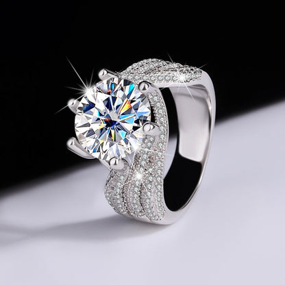 💖(LAST DAY SALE - 80% OFF) LUMIVO™ Magnetology Moissanite Diamond Ring 💍