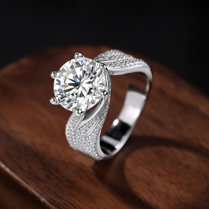 💖(LAST DAY SALE - 80% OFF) LUMIVO™ Magnetology Moissanite Diamond Ring 💍