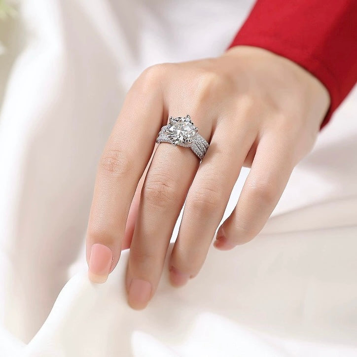 💖(LAST DAY SALE - 80% OFF) LUMIVO™ Magnetology Moissanite Diamond Ring 💍