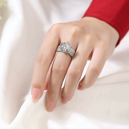 💖(LAST DAY SALE - 80% OFF) LUMIVO™ Magnetology Moissanite Diamond Ring 💍