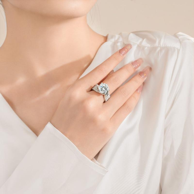 💖(LAST DAY SALE - 80% OFF) LUMIVO™ Magnetology Moissanite Diamond Ring 💍