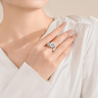 💖(LAST DAY SALE - 80% OFF) LUMIVO™ Magnetology Moissanite Diamond Ring 💍